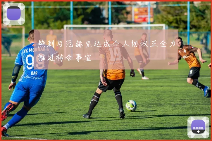 热刺与范赫克达成个人协议正全力推进转会事宜